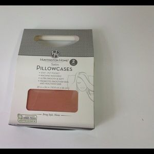 Aldi's Pink Satin Pillowcases Standard